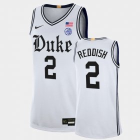 #2 Cam Reddish College Basketball Duke Blue Devils The Brotherhood Alumni Limited Men White Jersey 580071-996