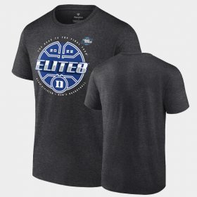 College Basketball Duke 2022 NCAA March Madness Elite Eight Basketball Tournament Men's Charcoal T-Shirt 301127-729 College Basketball Duke 2022 NCAA March Madness Elite Eight Basketball Tournament Men's Charcoal T-Shirt 301127-729