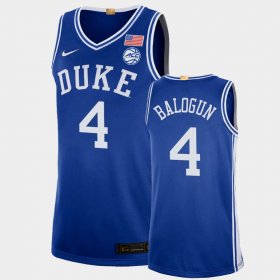 #4 Elizabeth Balogun College Basketball Blue Devils Limited Mens Royal Jersey 708725-819