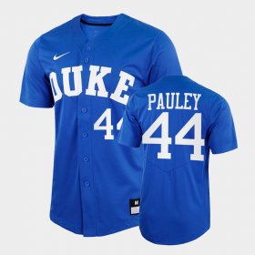 #44 Graham Pauley College Baseball Duke 2022 Replica Men's Royal Jersey 209231-487 #44 Graham Pauley College Baseball Duke 2022 Replica Men's Royal Jersey 209231-487