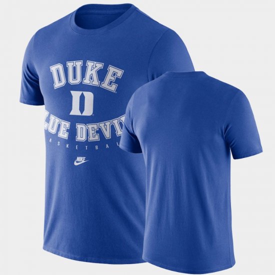 Retro Basketball Duke University Mens Royal T-Shirt 904736-842