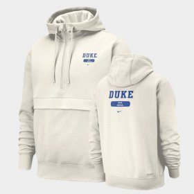 Duke Stack Club Half-Zip Men Natural Hoodie 878517-696 Duke Stack Club Half-Zip Men Natural Hoodie 878517-696