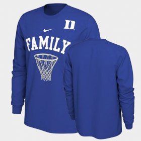 College Basketball Duke Blue Devils 2022 NCAA March Madness Final Four Family Long Sleeve Men Royal T-Shirt 168180-787 College Basketball Duke Blue Devils 2022 NCAA March Madness Final Four Family Long Sleeve Men Royal T-Shirt 168180-787