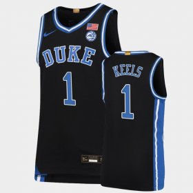 #1 Trevor Keels College Basketball Duke Blue Devils Limited Men's Black Jersey 851946-651