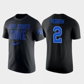 #2 Cam Reddish College Basketball Duke University 2 Hit Performance Men Black T-Shirt 112522-153 #2 Cam Reddish College Basketball Duke University 2 Hit Performance Men Black T-Shirt 112522-153