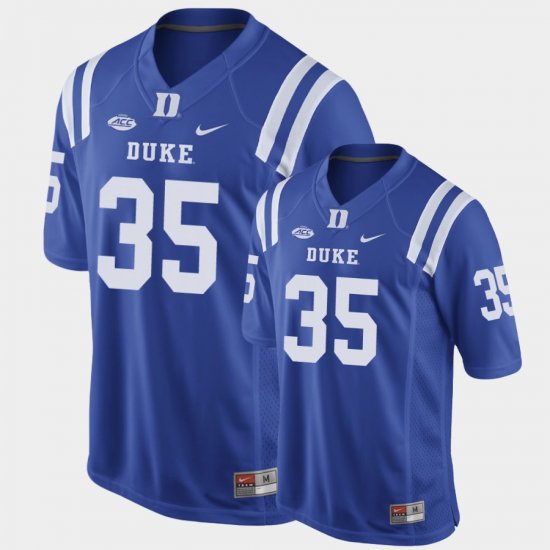 #35 Dorian Mausi Replica Duke University Game Football Mens Royal Jersey 175412-982