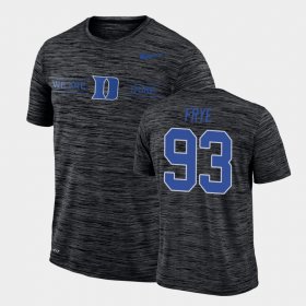 #93 Ben Frye GFX Velocity Blue Devils Sideline Legend Performance Mens Black T-Shirt 316643-645 #93 Ben Frye GFX Velocity Blue Devils Sideline Legend Performance Mens Black T-Shirt 316643-645