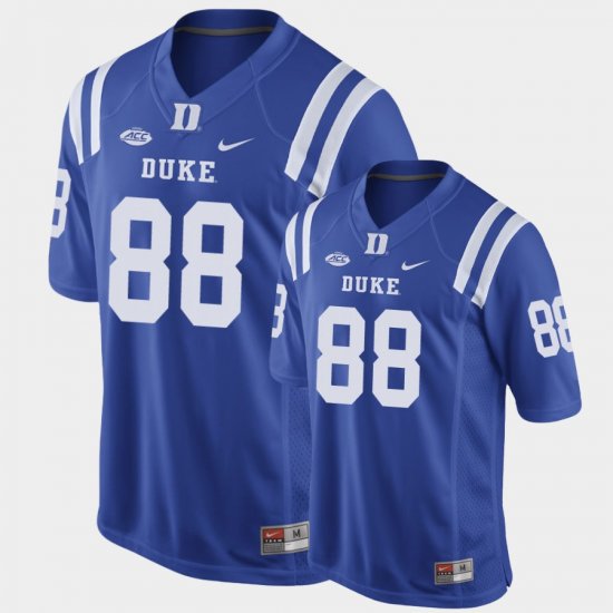 #88 Jake Marwede Replica Blue Devils Game Football Mens Royal Jersey 422910-497