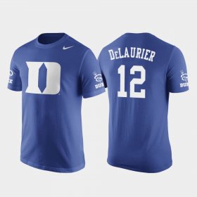 #12 Javin DeLaurier Future Stars Duke University Basketball Replica Mens Royal T-Shirt 584513-320