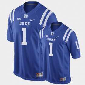 #1 Jontavis Robertson Replica Duke University Game Football Mens Royal Jersey 918002-640