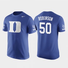 #50 Justin Robinson Future Stars Blue Devils Basketball Replica Mens Royal T-Shirt 511234-711 #50 Justin Robinson Future Stars Blue Devils Basketball Replica Mens Royal T-Shirt 511234-711