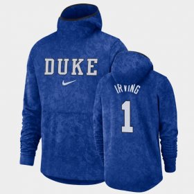 #1 Kyrie Irving Basketball Spotlight Duke Pullover Team Logo Men Royal Hoodie 793959-180