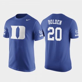 #20 Marques Bolden Future Stars Duke Basketball Replica Men's Royal T-Shirt 750423-666 #20 Marques Bolden Future Stars Duke Basketball Replica Men's Royal T-Shirt 750423-666