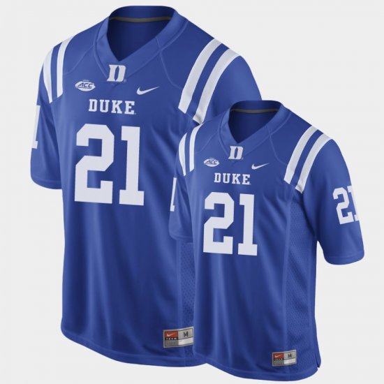 #21 Mataeo Durant Replica Duke Blue Devils Game Football Mens Royal Jersey 277438-237