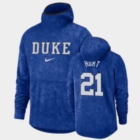 #21 Matthew Hurt Basketball Spotlight Blue Devils Pullover Team Logo Men's Royal Hoodie 966447-557