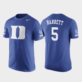 #5 RJ Barrett Future Stars Duke University Basketball Replica Men's Royal T-Shirt 763875-488 #5 RJ Barrett Future Stars Duke University Basketball Replica Men's Royal T-Shirt 763875-488