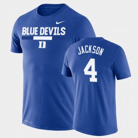 #4 Deon Jackson Team DNA Duke Blue Devils Legend Performance Men's Royal T-Shirt 264824-710 #4 Deon Jackson Team DNA Duke Blue Devils Legend Performance Men's Royal T-Shirt 264824-710