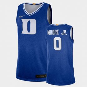 #0 Wendell Moore Jr. 100th Anniversary Blue Devils Rivalry Limited Men's Royal Jersey 790192-335