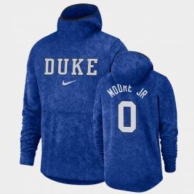 #0 Wendell Moore Jr. Basketball Spotlight Duke Blue Devils Pullover Team Logo Men Royal Hoodie 275774-761