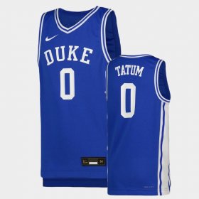 #0 Replica Blue Devils Icon Youth Royal Jersey 117183-347